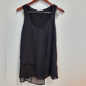 Ricki's Mesh Overlay Tank Top - Size US M